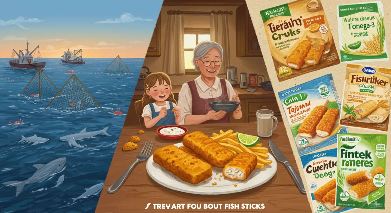 Jenseits der goldenen Panade: Was du über Fischstäbchen wirklich wissen solltest Cover