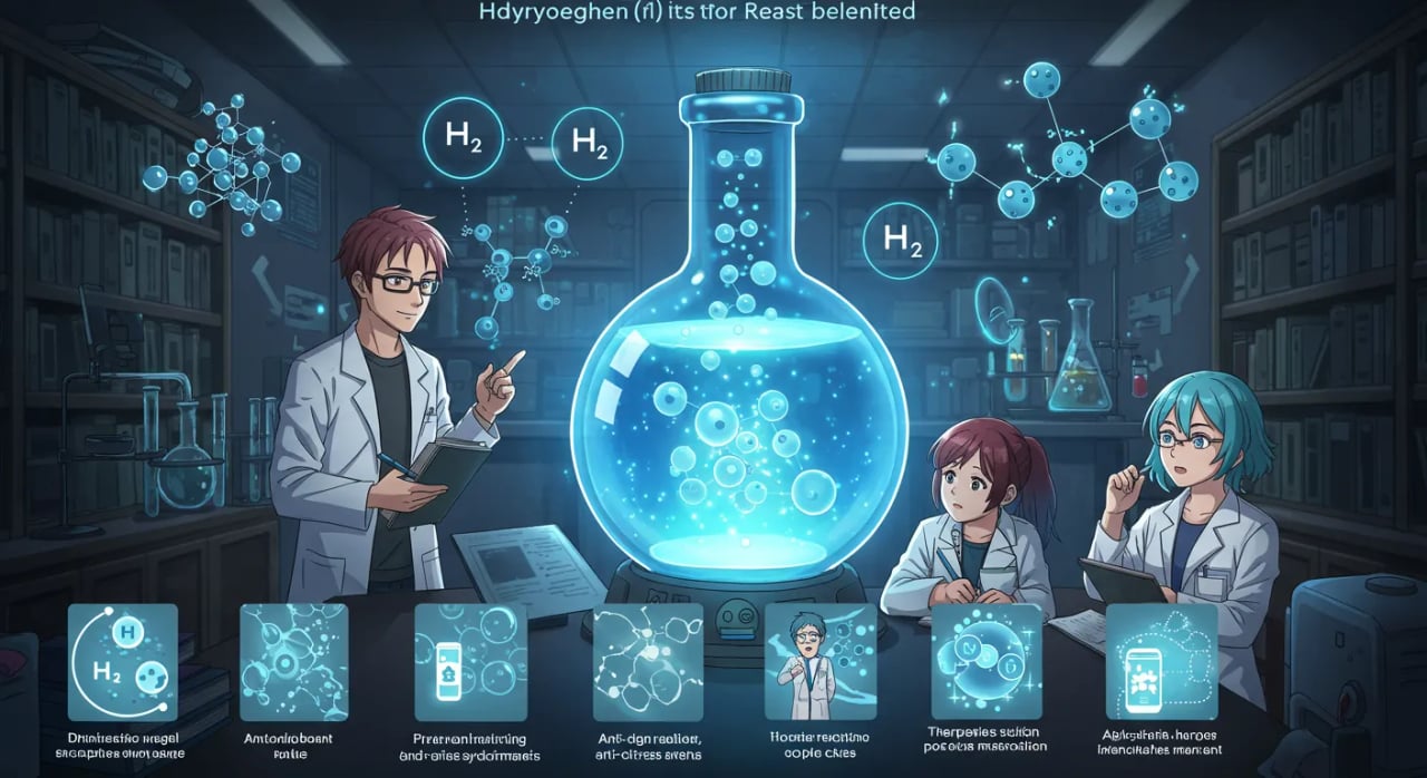 Mehr als ein Hype? Wie Wasserstoff-Wasser deinen Körper (und vielleicht dein Leben) verändert Cover