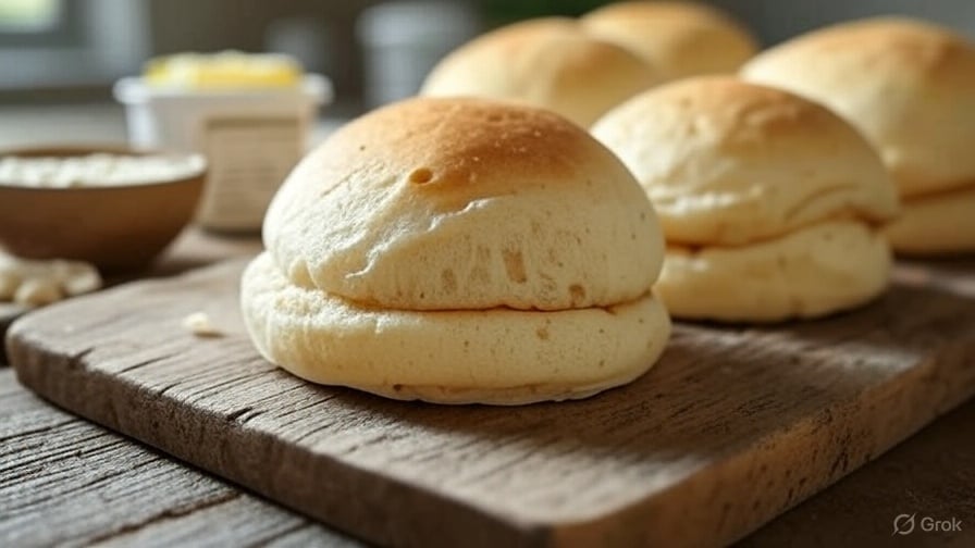 Kartoffel Burger Buns: Fluffige Dinkelbrötchen für bewusste Genießer Cover