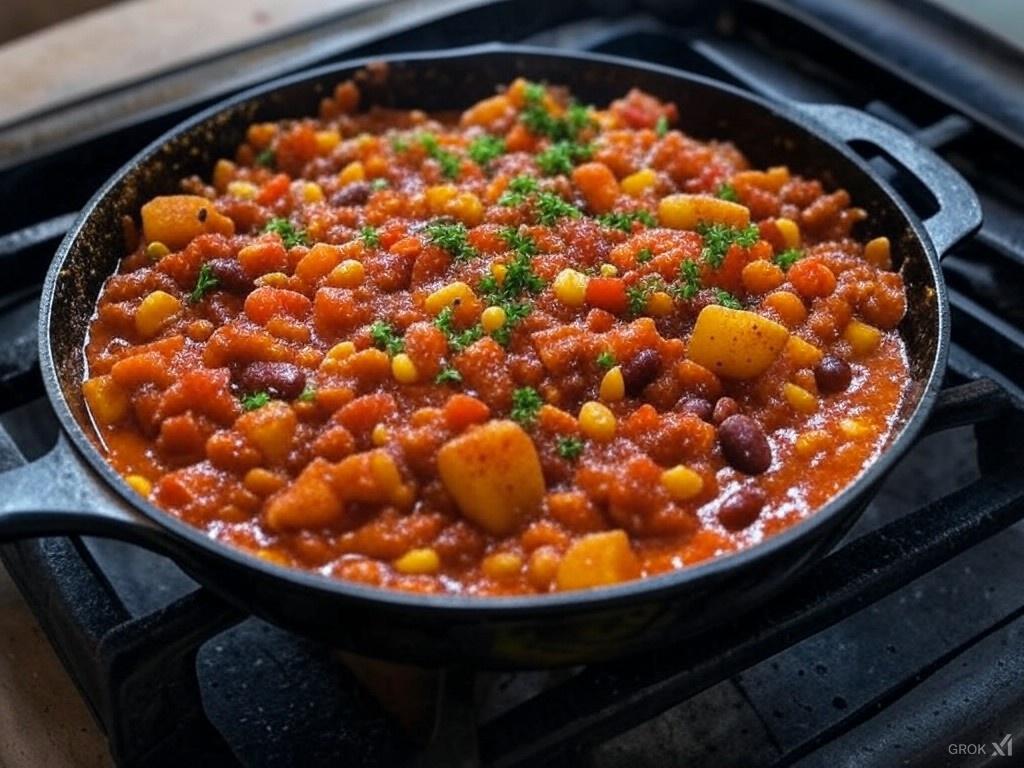 Cowboy-Pfanne: Ein einfaches Rezept für die ganze Familie Cover